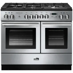 Falcon 100cm Professional FX Freestanding Dual Fuel Oven/Stove Stainless Steel and Chrome PROPL100FXDFSS-CH by null, a Cooktops for sale on Style Sourcebook