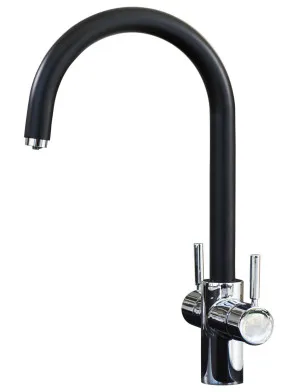 Insinkerator Multitap 3n1 J-Shape Black/Chrome 3003JB by null, a Kitchen Taps & Mixers for sale on Style Sourcebook