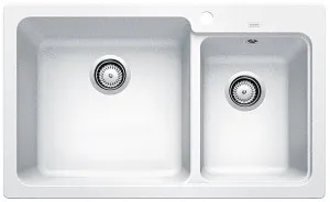 Blanco White Inset Double Sink NAYA8WK5 by null, a Kitchen Sinks for sale on Style Sourcebook