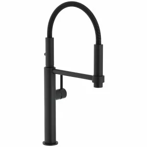 Franke Pescara Semi-Pro Pull-Out Tap Matte Black TA7360MB by null, a Kitchen Taps & Mixers for sale on Style Sourcebook
