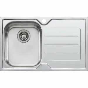 Oliveri Flinders Single Bowl Topmount Sink with Right-Hand Drainer FL121 by null, a Kitchen Sinks for sale on Style Sourcebook