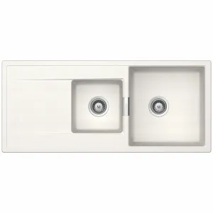 Abey Schock Mono 1 and 1/3 Bowl Polaris MD-175W by null, a Kitchen Sinks for sale on Style Sourcebook