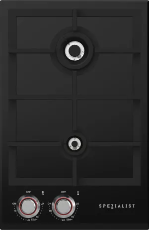 Spezialist 34cm 2 Burner Natural Gas VitroCeramic Cooktop S30342VCNG by null, a Cooktops for sale on Style Sourcebook