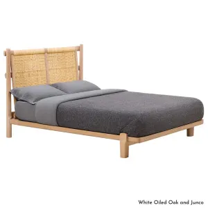 De La Espada Twenty Five Queen Bed Frame - White Oiled Ash 684EQAWOA by De La Espada, a Beds & Bed Frames for sale on Style Sourcebook