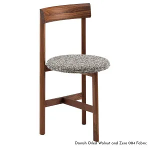 De La Espada Petit 3 Chair in Walnut Timber - Upholstery Range A 797WA by null, a Chairs for sale on Style Sourcebook