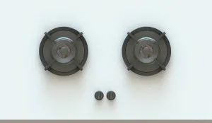 Pitt Bromo 2 Burner Natural Gas Cooktop Black Brass BROMO2BTNG by Pitt, a Cooktops for sale on Style Sourcebook