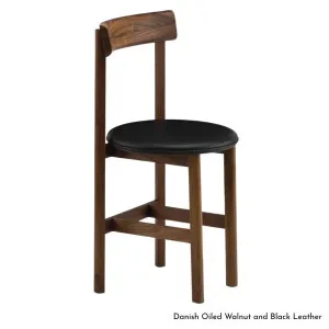 De La Espada Petit 4 Chair in Walnut Timber - Upholstery Range A 798WA by null, a Chairs for sale on Style Sourcebook