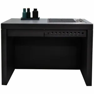 Artusi 1400mm Ferro Outdoor Kitchen with Cosmopolitana Grey Stone Top QAP14FG-CG by Artusi, a BBQs for sale on Style Sourcebook