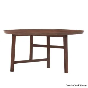 De La Espada Trio Round Coffee Table in Oak Timber 754MK by null, a Coffee Table for sale on Style Sourcebook