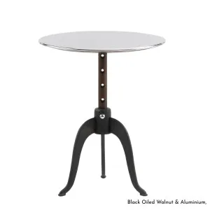 De La Espada Sidekicks Height Adjustable Table in Walnut Timber 459W by null, a Side Table for sale on Style Sourcebook