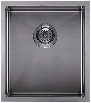 Abey Piazza Single Bowl Sink Black Pearl CR340B by Abey, a Kitchen Sinks for sale on Style Sourcebook