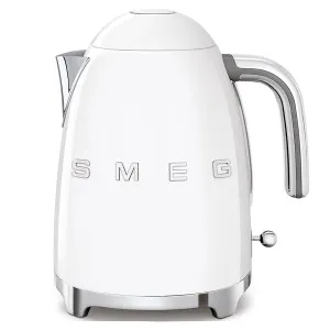 Smeg 50s Retro Style Aesthetic Electric Kettle White KLF03WHAU by Smeg, a Small Kitchen Appliances for sale on Style Sourcebook