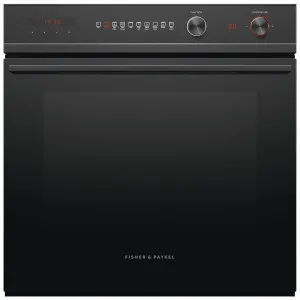 Fisher & Paykel Series 7 60cm Contemporary Pyrolytic Built-In Oven Black OB60SD9PB1 by Fisher & Paykel, a Ovens for sale on Style Sourcebook