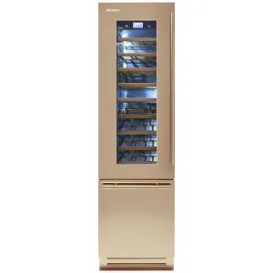 Fhiaba 60cm Classic Wine Cellar Left Hinge Gold KS5990TWT3AM3DH by Fhiaba, a Wine Fridges for sale on Style Sourcebook