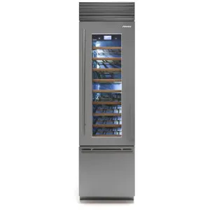 Fhiaba 60cm X-Pro Wine Cellar with Beverage Drawer Right Hinge - Titanium XS5990TWT6AM5DH by Fhiaba, a Wine Fridges for sale on Style Sourcebook