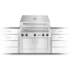 Kalamazoo Hybrid Fire K750 Built-In Grill Marine-Grade Stainless Steel LPG K750HB22AULPCYLM6 by Kalamazoo, a BBQs for sale on Style Sourcebook
