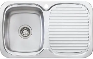 Oliveri Lakeland Single Bowl Right Hand Drainer Sink LL116 by Oliveri, a Kitchen Sinks for sale on Style Sourcebook