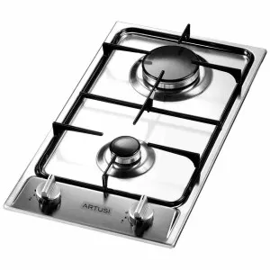 Artusi 30cm Maximus Series Natural Gas Stainless Steel Cooktop AGH30XFFD by Artusi, a Cooktops for sale on Style Sourcebook