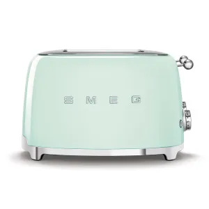 Smeg 50's Style 4 Slice Toaster Pastel Green TSF03PGAU by Smeg, a Small Kitchen Appliances for sale on Style Sourcebook