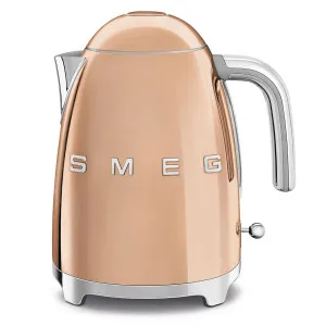 Smeg 50s Retro Style Electric Aesthetic Kettle Rose Gold KLF03RGAU by Smeg, a Small Kitchen Appliances for sale on Style Sourcebook