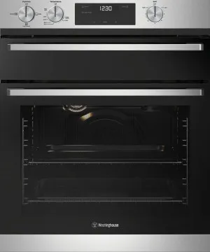 Westinghouse 60cm Multifunction Gas Oven with Separate Grill Stainless Steel WVG6555SD by Westinghouse, a Ovens for sale on Style Sourcebook