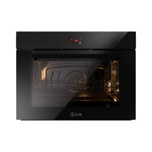 ILVE 80cm Professional Plus Series Built-in Oven OV80STCT3BK by Ilve, a Ovens for sale on Style Sourcebook