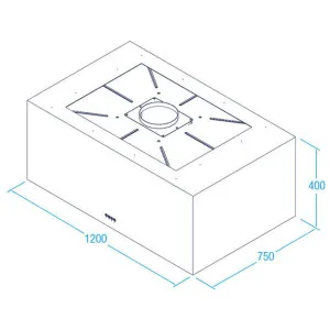 Whispair Custom Paint For Island Mount Rangehood ***PAINT ONLY - DOES NOT INCLUDE RANGEHOOD*** X1P9.CUS by Whispair, a Rangehoods for sale on Style Sourcebook