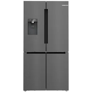 Bosch Series 6 574L French Door Fridge with Plumbed Ice and Water Brushed Black Steel KFD96AXEAA by Bosch, a Refrigerators, Freezers for sale on Style Sourcebook