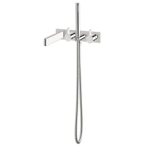 Sussex Taps Calibre Bath Mixer System RH with 200 Outlet and Hand Shower - Chrome CBMS200RH by Sussex Taps, a Kitchen Taps & Mixers for sale on Style Sourcebook