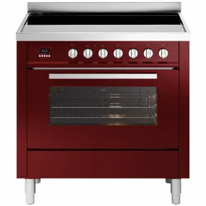 ILVE 90cm Pro-Line Single Electric Oven with Induction Cooktop LBI09WMPBU by Ilve, a Ovens for sale on Style Sourcebook