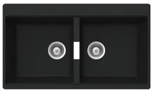 Abey Schock Horizont Double Bowl Sink N200B by Abey, a Kitchen Sinks for sale on Style Sourcebook
