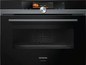 Siemens 45cm Compact Combi-Steam Built-In Oven CS858GRB7B by Siemens, a Ovens for sale on Style Sourcebook
