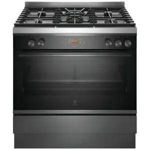 Electrolux 90cm Dual Fuel Pyrolytic Freestanding Oven/Stove EFEP916DSE by Electrolux, a Cooktops for sale on Style Sourcebook