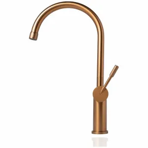 Titan Gooseneck Kitchen Mixer Tap Model 2 Rose Gold TTRG2 by Titan, a Kitchen Taps & Mixers for sale on Style Sourcebook