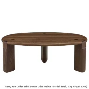 De La Espada Twenty-Five Medium Coffee Table - Danish Oiled Walnut 686MW-TFCTMDANOILWAL by null, a Coffee Table for sale on Style Sourcebook