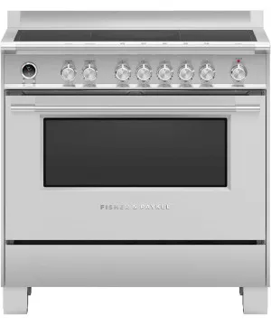 Fisher & Paykel Series 9 90cm Classic Freestanding Induction Pyrolytic Cooker Stainless Steel OR90SCI6X1 by Fisher & Paykel, a Cooktops for sale on Style Sourcebook