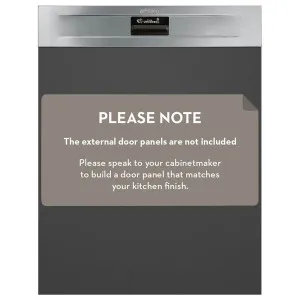 Smeg 60cm Stainless Steel Semi Integrated Tall Tub Dishwasher DWAI6D15XT3 by Smeg, a Dishwashers for sale on Style Sourcebook