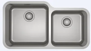 Franke Bell 1.3/4 Bowl Undermount Sink with Extension Drainer BCX1204235FPC by Franke, a Kitchen Sinks for sale on Style Sourcebook