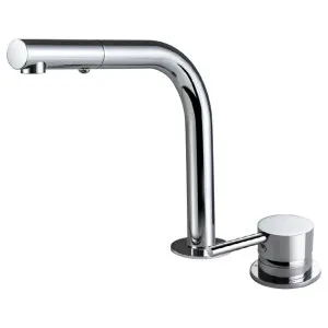 Rogerseller Tonic Hob Sink Mixer and Outlet with Pull Out Spray - Chrome 360601375201 by Rogerseller, a Kitchen Taps & Mixers for sale on Style Sourcebook