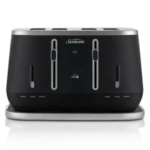 Sunbeam Kyoto City Collection 4 Slice Toaster Black TAM8004BK by Sunbeam, a Small Kitchen Appliances for sale on Style Sourcebook