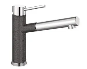 Blanco ALTA-S Silgranit Pull Out Mixer Tap Anthracite ALTASA by Blanco, a Kitchen Taps & Mixers for sale on Style Sourcebook