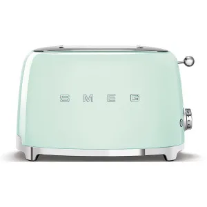 Smeg 50s Retro Style 2 Slice Toaster Pastel Green TSF01PGAU by Smeg, a Small Kitchen Appliances for sale on Style Sourcebook