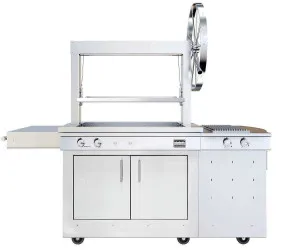 Kalamazoo K750 NG Marine Grade Gaucho Freestanding Grill w/ Side Burner K750GS-AU-NG-M6 by Kalamazoo, a BBQs for sale on Style Sourcebook