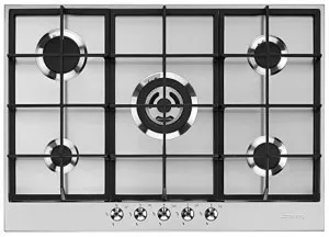 Smeg 72cm Classic Natural Gas Cooktop PX375AU by Smeg, a Cooktops for sale on Style Sourcebook