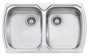 Oliveri Monet Double Bowl Sink MO763NTH by Oliveri, a Kitchen Sinks for sale on Style Sourcebook