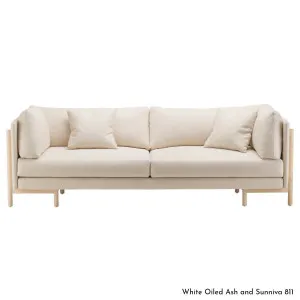 De La Espada Frame Medium Sofa in Ash Timber - Upholstery Range A 766MAAA by null, a Sofas for sale on Style Sourcebook