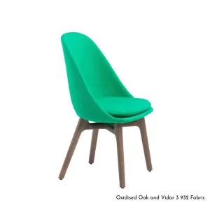 De La Espada Solo Dining Chair in Oat Timber - Upholstery Range A 750KA by null, a Chairs for sale on Style Sourcebook