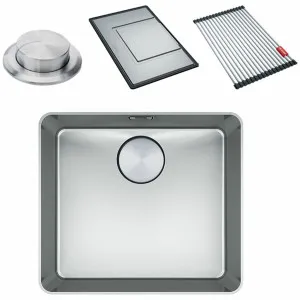 Franke Mythos 450mm Single Bowl Topmount Sink with Accessories MYX210-45FPC by Franke, a Kitchen Sinks for sale on Style Sourcebook