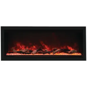Remii 55 Inch Extra Tall Indoor Built-In Electric Fireplace with Black Steel Surround 102755-XT by null, a Heaters for sale on Style Sourcebook
