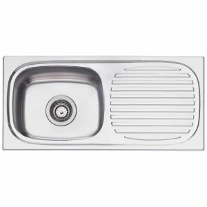 Oliveri Martini 3/4 Bowl Topmount Sink With Drainer Sink MR500 by Oliveri, a Kitchen Sinks for sale on Style Sourcebook